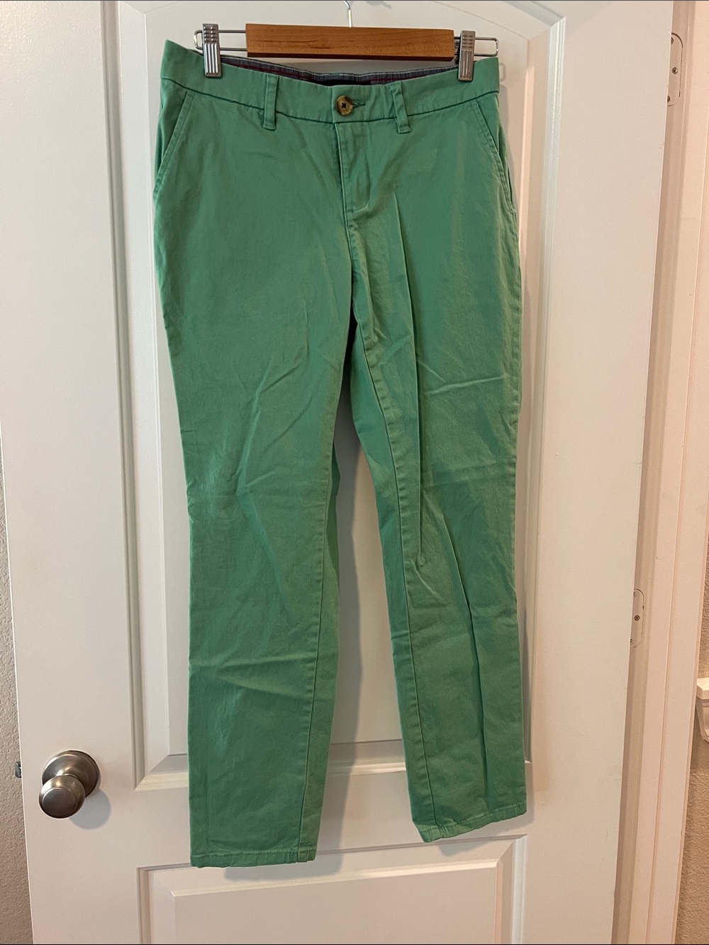 Women’s Tommy Hilfiger Slim Green Skinny Pants